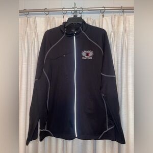 Rousch Road‎ Racing North End Men's Gravity Performance Fleece Jacket Black XL